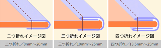 巻き方も自由自在